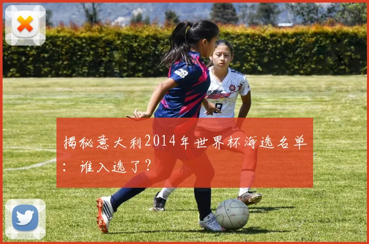 揭秘意大利2014年世界杯海选名单:谁入选了?