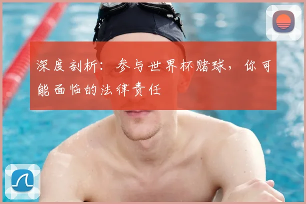 深度剖析：参与世界杯赌球，你可能面临的法律责任